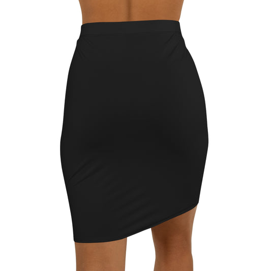 Chic Women's Mid-Waist Pencil Skirt, Elegant Office Wear, Versatile Day-to-Night Outfit, Trendy Fashion Staple, Stylish Party Skirt
