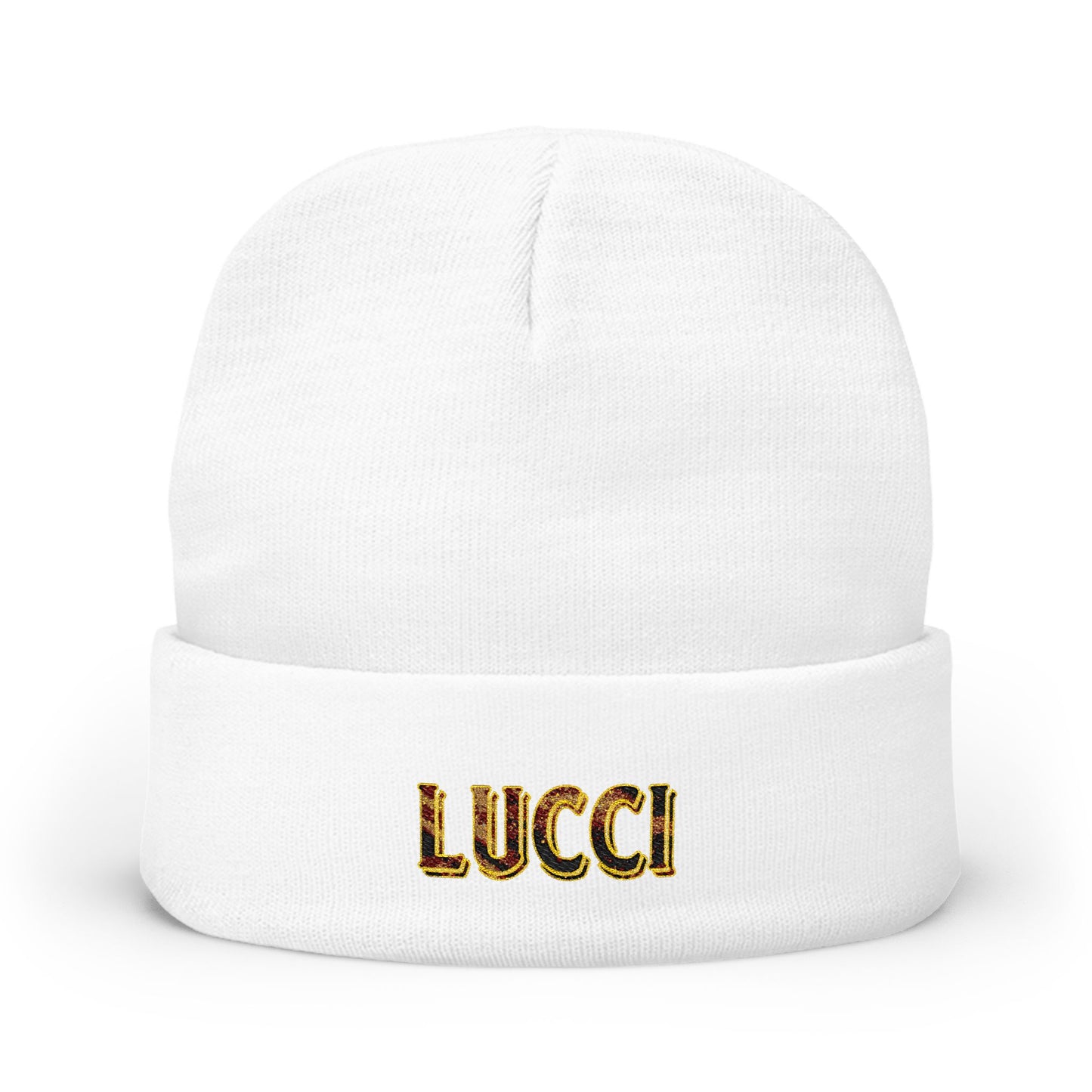 Knit Beanie (Embroidery)