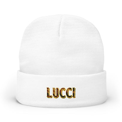 Knit Beanie (Embroidery)
