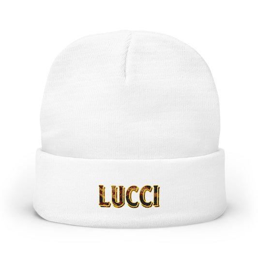 Knit Beanie (Embroidery)