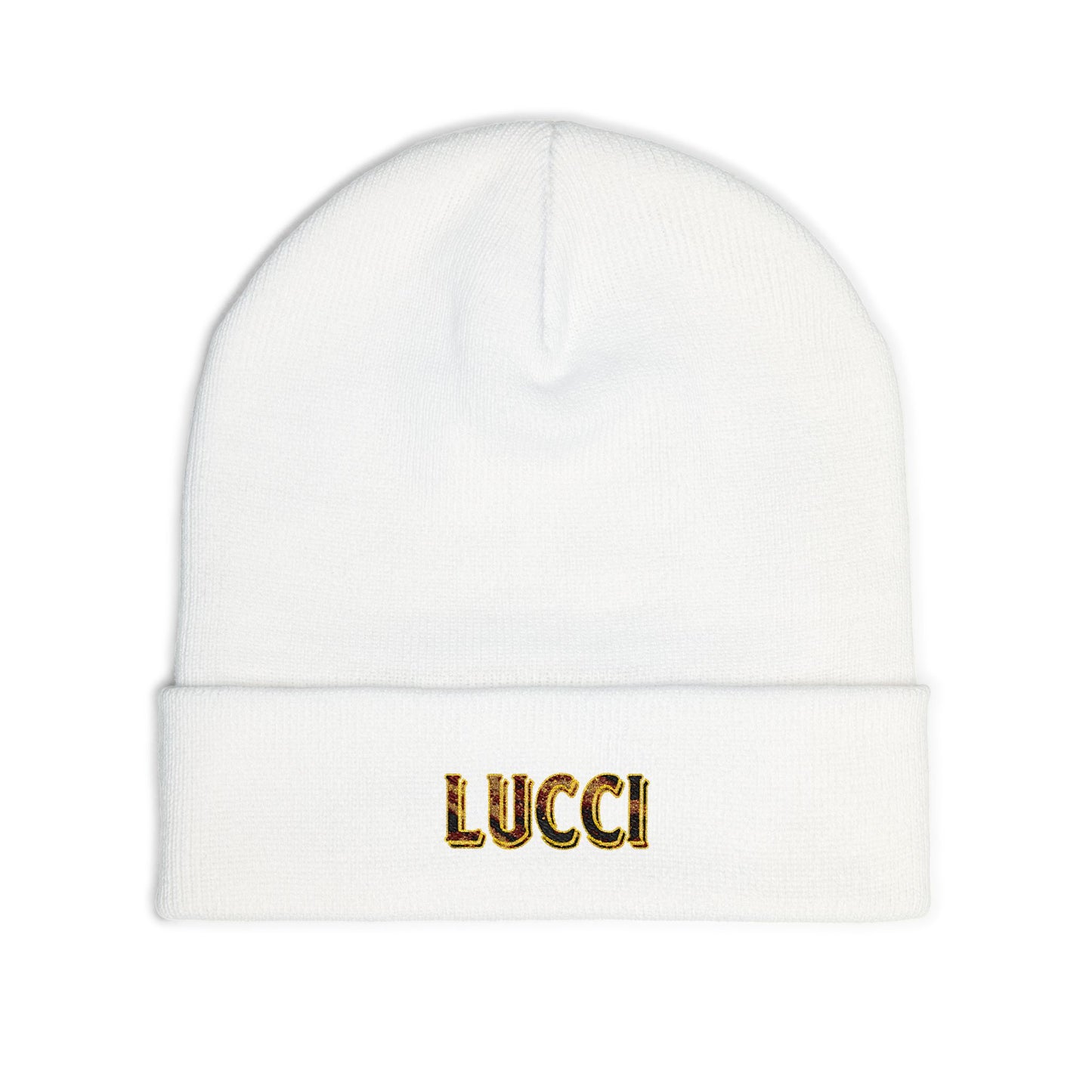 Knit Beanie (Embroidery)